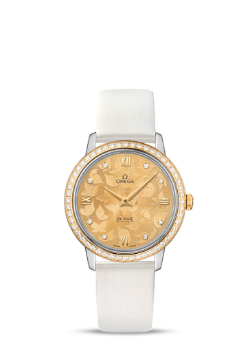 Omega De Ville 424.27.33.60.58.001 Champagne 32.70 mm Quartz