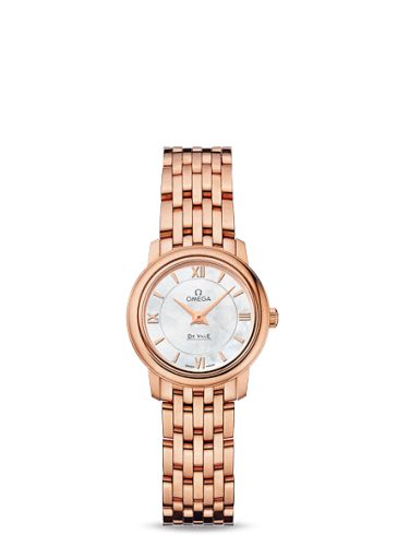 Omega De Ville 424.50.24.60.05.002 White 24.40 mm Quartz