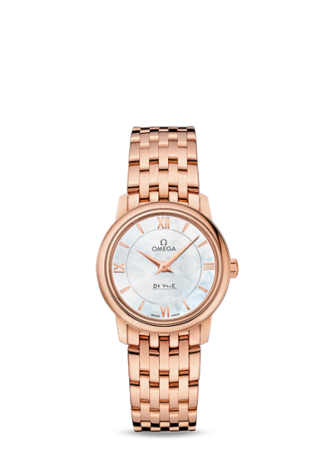 Omega De Ville 424.50.27.60.05.002 White 27.40 mm Quartz