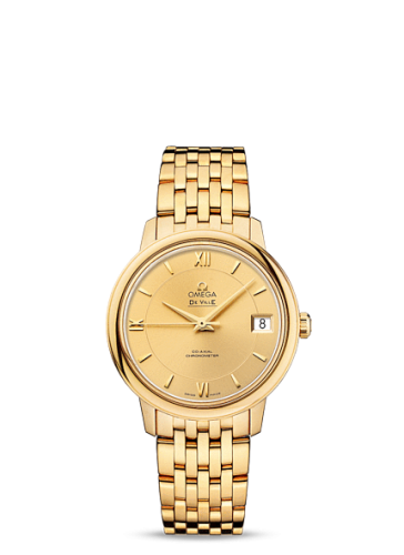 Omega De Ville 424.50.33.20.08.001 Champagne 32.70 mm Automatic