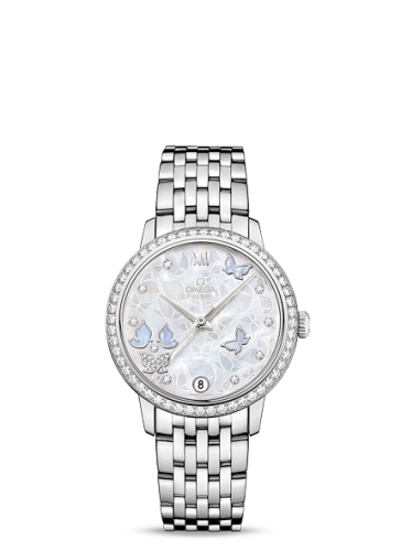 Omega De Ville 424.55.33.20.55.003 White 32.70 mm Automatic