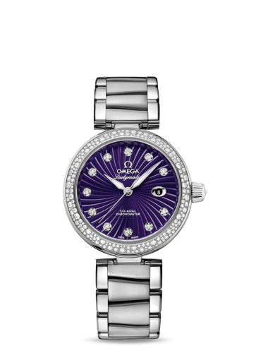 Omega LadyMatic 425.35.34.20.60.001 Purple 34.00 mm Automatic