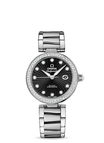 Omega LadyMatic 425.35.34.20.51.001 Black 34.00 mm Automatic