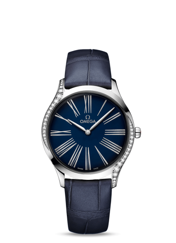 Omega Tresor 428.18.36.60.03.001 Blue 36.00 mm Quartz