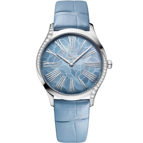 Omega Tresor 428.18.36.60.03.002 Blue 36.00 mm Quartz