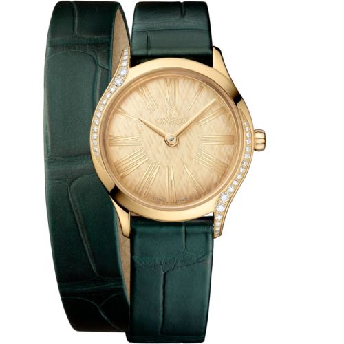 Omega Tresor 428.58.26.60.99.002 Champagne 26.00 mm Quartz