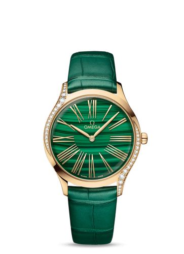 Omega Tresor 428.58.36.60.99.001 Green 36.00 mm Quartz