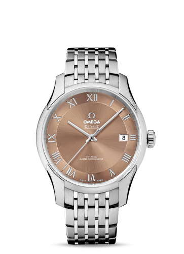 Omega De Ville 433.10.41.21.10.001 Brown 41.00 mm Automatic