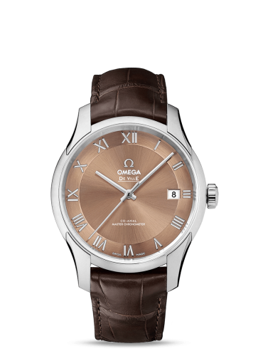 Omega De Ville 433.13.41.21.10.001 Brown 41.00 mm Automatic