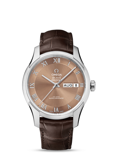 Omega De Ville 433.13.41.22.10.001 Brown 41.00 mm Automatic