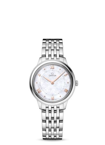 Omega De Ville 434.10.30.60.05.001 White 30.00 mm Quartz