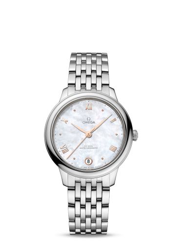 Omega De Ville 434.10.34.20.05.001 White 34.00 mm Automatic