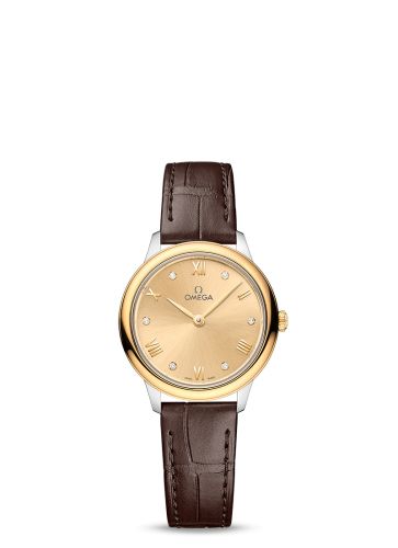 Omega De Ville 434.23.28.60.58.001 Champagne 27.50 mm Quartz