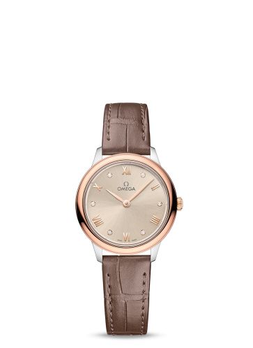 Omega De Ville 434.23.28.60.59.001 Beige 27.50 mm Quartz