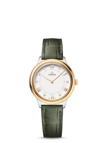 Omega De Ville 434.23.30.60.52.002 White 30.00 mm Quartz