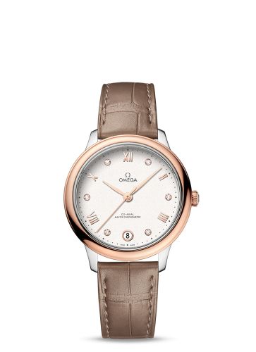 Omega De Ville 434.23.34.20.52.001 White 34.00 mm Automatic