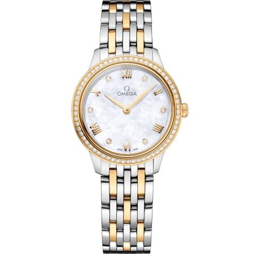 Omega De Ville 434.25.28.60.55.001 White 27.50 mm Quartz