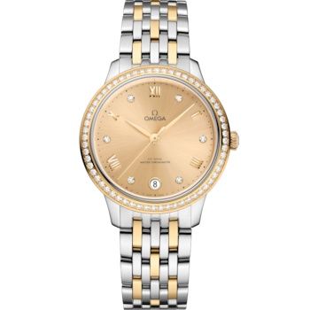 Omega De Ville 434.25.34.20.58.001 Champagne 34.00 mm Automatic