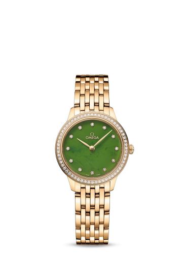 Omega De Ville 434.55.28.60.99.001 Green 27.50 mm Quartz