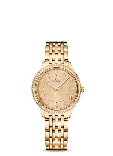 Omega De Ville 434.55.30.60.58.001 Champagne 30.00 mm Quartz
