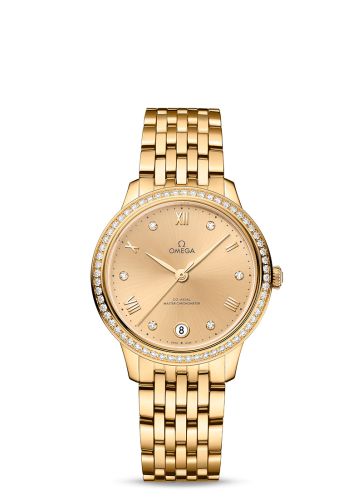 Omega De Ville 434.55.34.20.58.001 Champagne 34.00 mm Automatic
