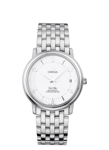 Omega De Ville 4500.30.00 White 34.70 mm Automatic