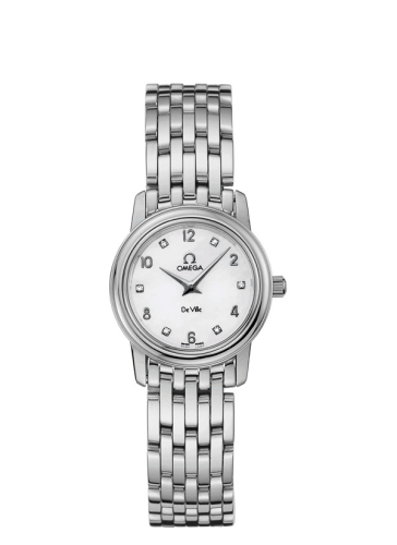 Omega De Ville 4570.75.00 White 22.00 mm Quartz