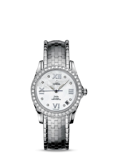 Omega De Ville 4586.75.00 White 31.10 mm Automatic