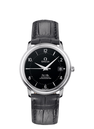 Omega De Ville 4800.50.01 Black 34.70 mm Automatic