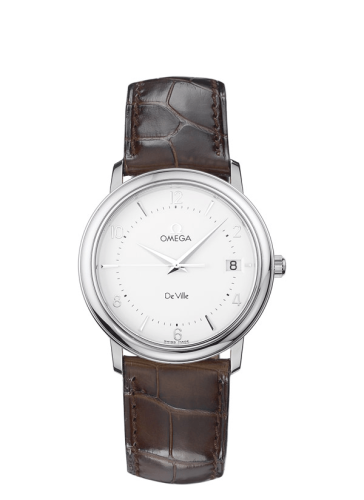 Omega De Ville 4810.30.02 Silver 34.40 mm Quartz