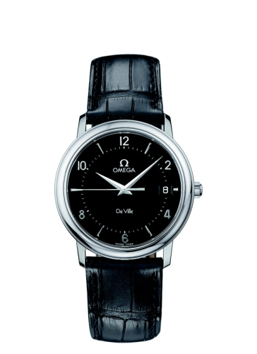 Omega De Ville 4810.50.01 Black 34.40 mm Quartz