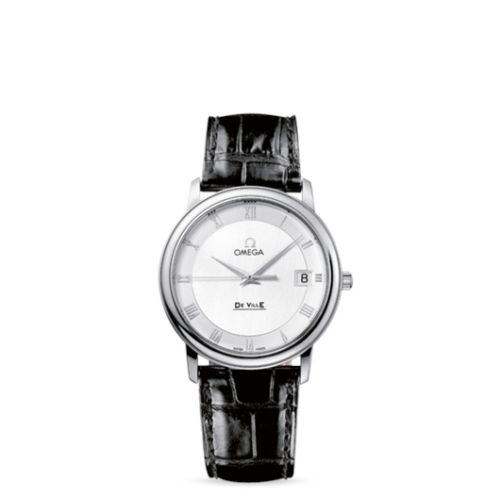 Omega De Ville 4810.33.01 Silver 34.40 mm Quartz