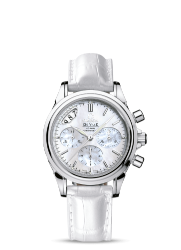 Omega De Ville 4878.70.36 White 35.00 mm Automatic