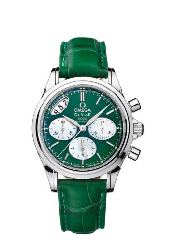 Omega De Ville 4878.90.39 Green 35.00 mm Automatic