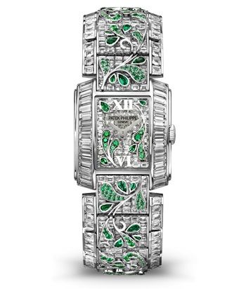 Patek Philippe Twenty~4 4909/107G Paved  Handwound