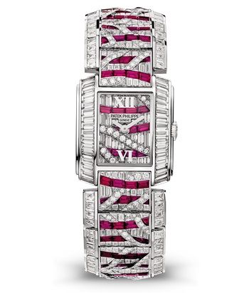 Patek Philippe Twenty~4 4909/111G Paved  Handwound