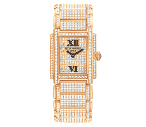 Patek Philippe Twenty~4 4909/50R-001 Paved 22.00 mm Handwound