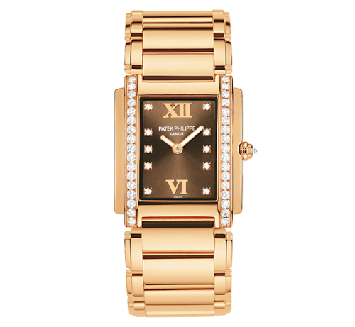 Patek Philippe Twenty~4 4910/11R-010 Brown 25.10 mm Quartz