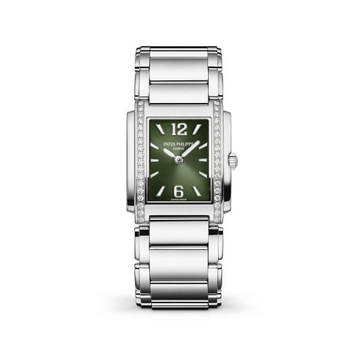 Patek Philippe Twenty~4 4910/1200A-011 Green 25.10 mm Quartz