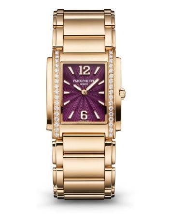 Patek Philippe Twenty~4 4910/1201R-010 Purple 25.10 mm Quartz
