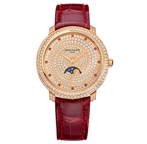 Patek Philippe Complications 4968/400R-001 Paved 33.30 mm Handwound