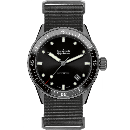 Blancpain Fifty Fathoms 5000-0130-NABA Black 43.60 mm Automatic