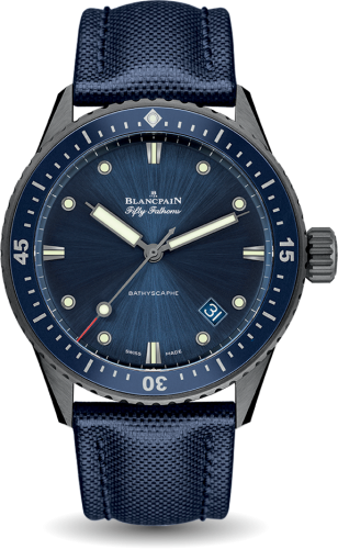 Blancpain Fifty Fathoms 5000-0240-O52A Blue 43.60 mm Automatic