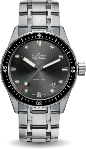 Blancpain Fifty Fathoms 5000-1110-70B Grey 43.00 mm Automatic