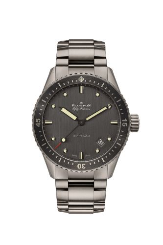 Blancpain Fifty Fathoms 5000-1210-98S Grey 43.00 mm Automatic