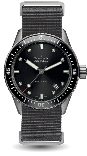 Blancpain Fifty Fathoms 5000-1230-NABA Black 43.00 mm Automatic