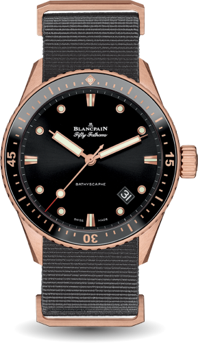 Blancpain Fifty Fathoms 5000-36S30-NAB A Black 43.00 mm Automatic