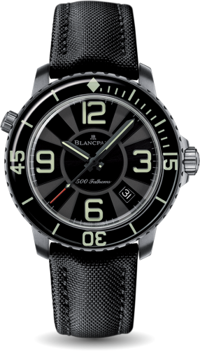 Blancpain Fifty Fathoms 50015-12B30-52B Black 48.00 mm Automatic
