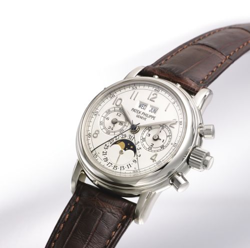 Patek Philippe Grand Complications 5004G-001 Silver 36.70 mm Handwound