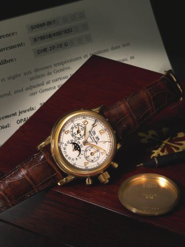 Patek Philippe Grand Complications 5004R-001 Silver 36.70 mm Handwound